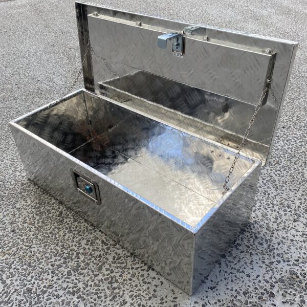 Værktøjskasse i aluminium (76x33,5x25cm) - Image 2